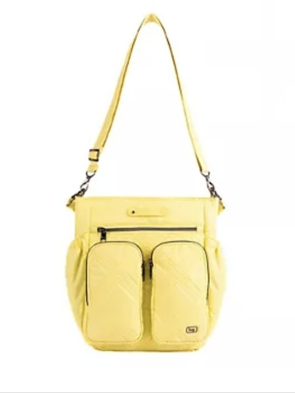 Lug Classic Double Pocket Medium Tote -Toodles In Yellow